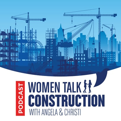 logo of "women talk construction" podcast