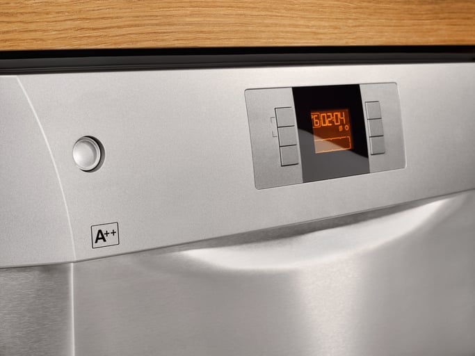 An energy-efficient dishwasher has A++ rating