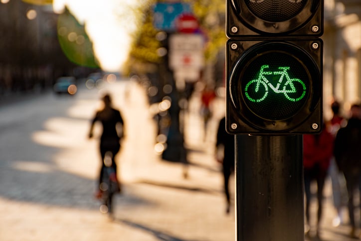 green-city-bicycle-transportation