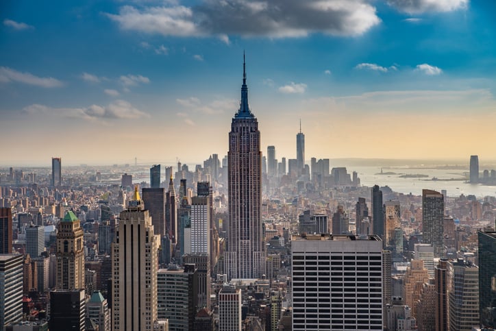 Photo of the Empire State Building.