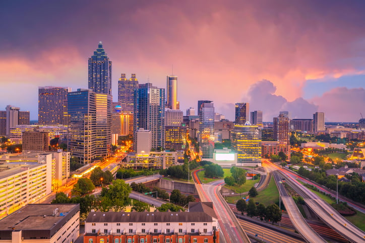 Skyline of Atlanta, Georgia