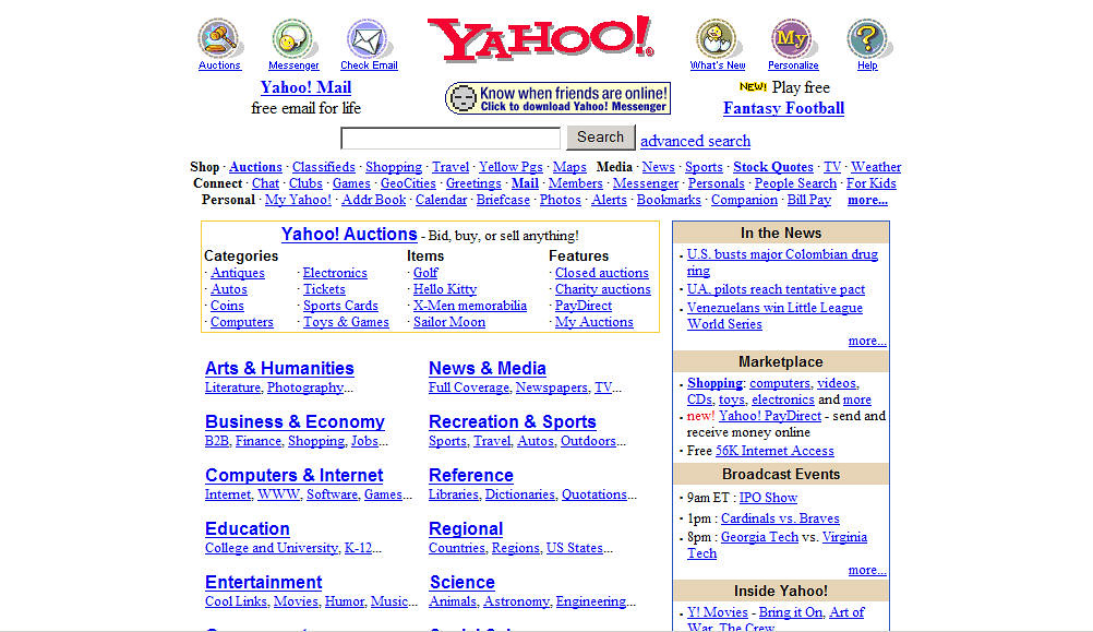 yahoo-homepage-in-2000