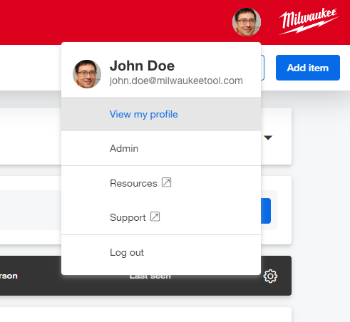 One-Key construction inventory management app profile